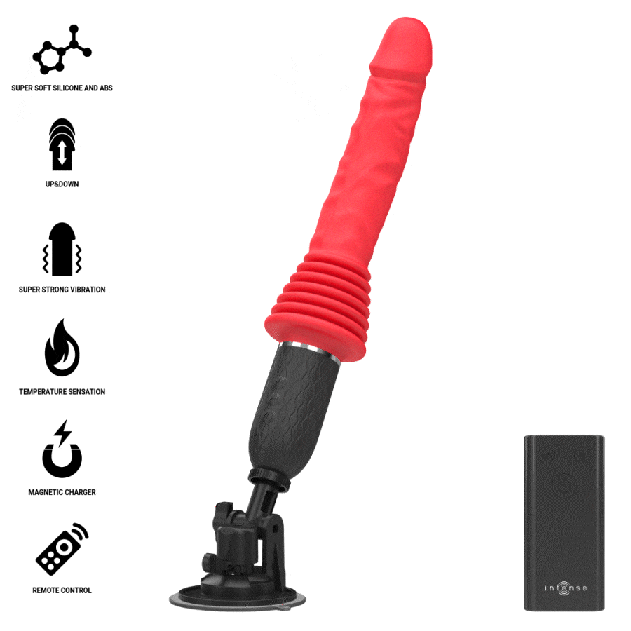 INTENSE - CYNTHIA REMOTE CONTROL THRUSTING VIBRATOR WITH HEAT - Bild 10