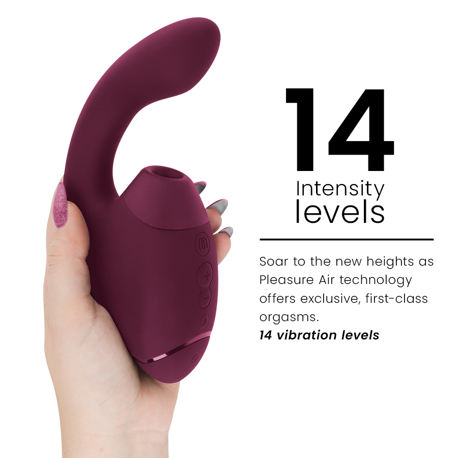 WOMANIZER - DUO NEXT DUAL CLITORAL & G-SPOT STIMULATOR DUSKY PINK - Bild 4