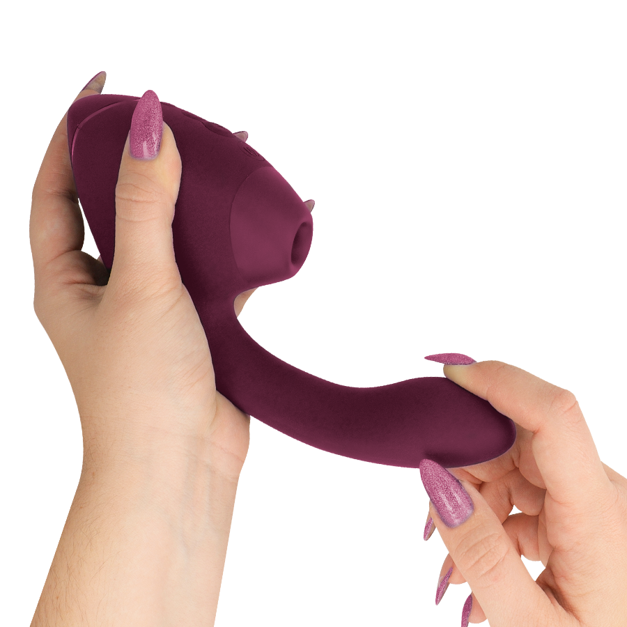 WOMANIZER - DUO NEXT DUAL CLITORAL & G-SPOT STIMULATOR DUSKY PINK - Bild 3