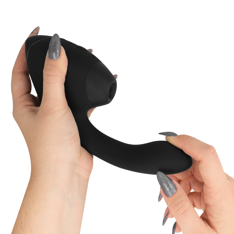 WOMANIZER - DUO NEXT DUAL CLITORAL & G-SPOT STIMULATOR BLACK - Bild 4
