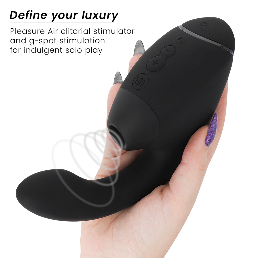 WOMANIZER - DUO NEXT DUAL CLITORAL & G-SPOT STIMULATOR BLACK - Bild 3
