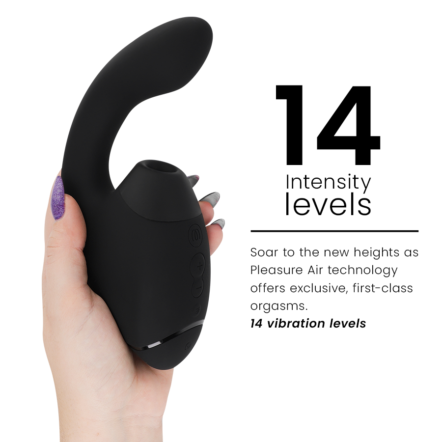 WOMANIZER - DUO NEXT DUAL CLITORAL & G-SPOT STIMULATOR BLACK - Bild 5