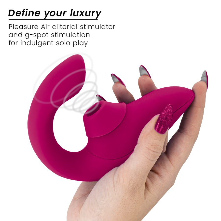 WOMANIZER - BLEND RABBIT VIBRATOR STIMULATOR VIBRANT PINK - Bild 3