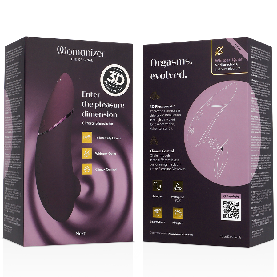 WOMANIZER - NEXT CLITORIAL STIMULATOR DARK PURPLE - Bild 7