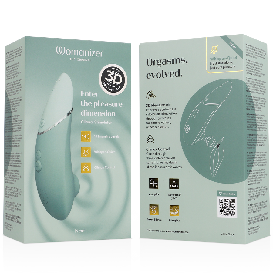 WOMANIZER - NEXT CLITORIAL STIMULATOR SAGE - Bild 7