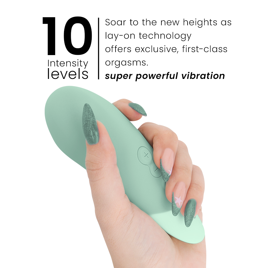 WOMANIZER - VIBE LAY-ON SILENT VIBRATOR SAGE - Bild 5