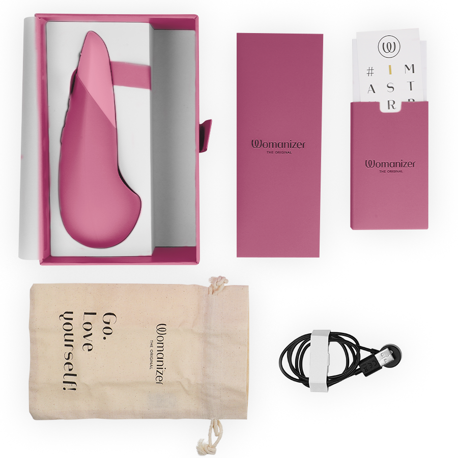 WOMANIZER - VIBE LAY-ON SILENT VIBRATOR DUSKY PINK - Bild 6