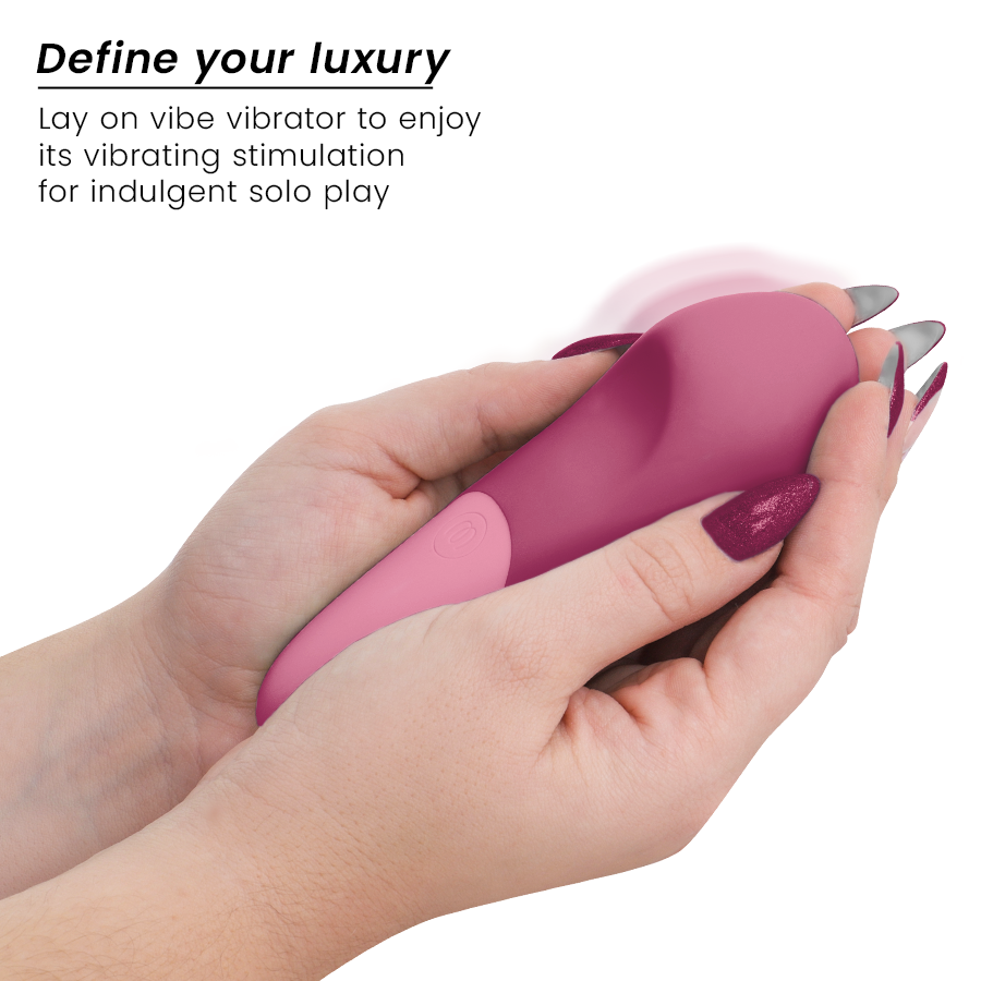 WOMANIZER - VIBE LAY-ON SILENT VIBRATOR DUSKY PINK - Bild 3