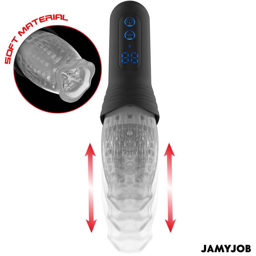 JAMYJOB - BLOW-R MASTURBATOR WITH THRUSTING AND ROTATION - Bild 4