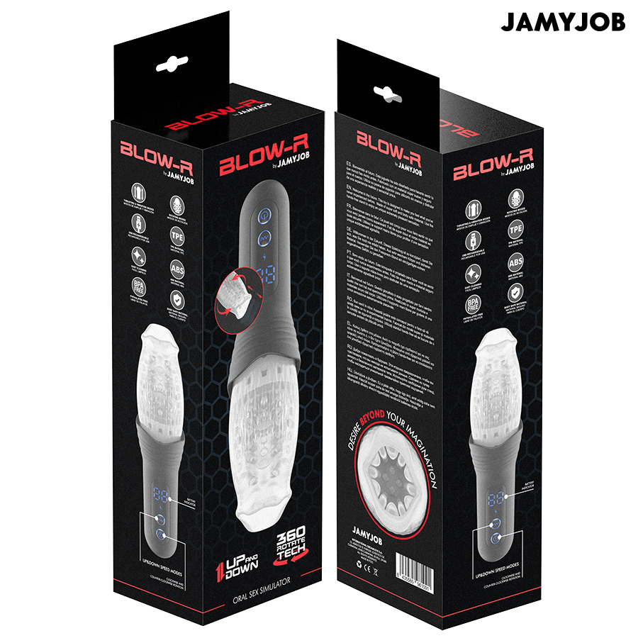 JAMYJOB - BLOW-R MASTURBATOR WITH THRUSTING AND ROTATION - Bild 6