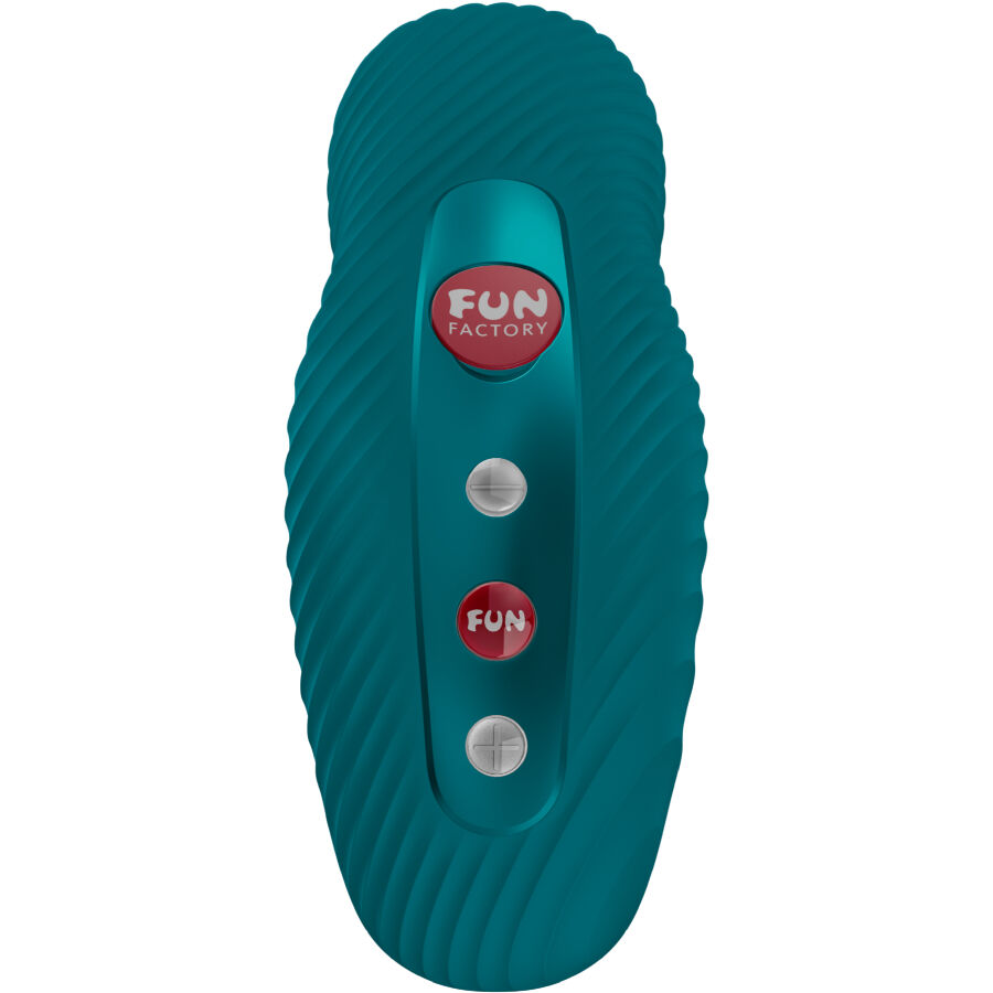Alternative view of FUN FACTORY - LAYA III LAY-ON VIBRATOR BOTTLE GREEN