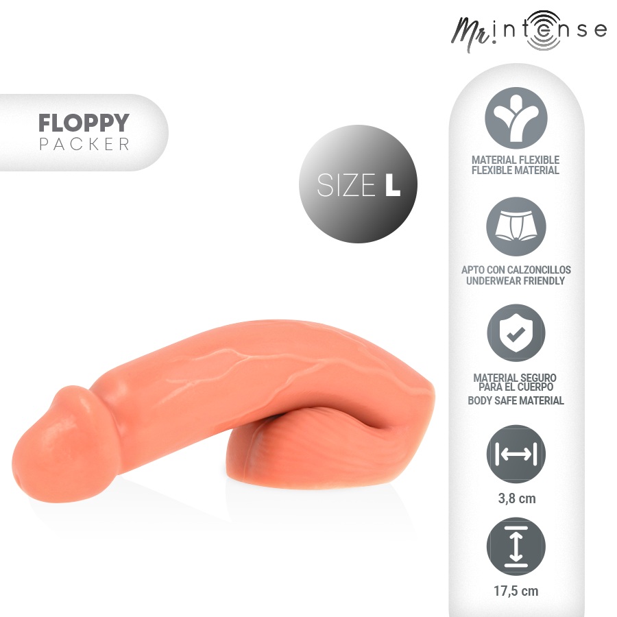 Alternative view of MR INTENSE - FLOPPY SIZE L REALISTIC PACKER
