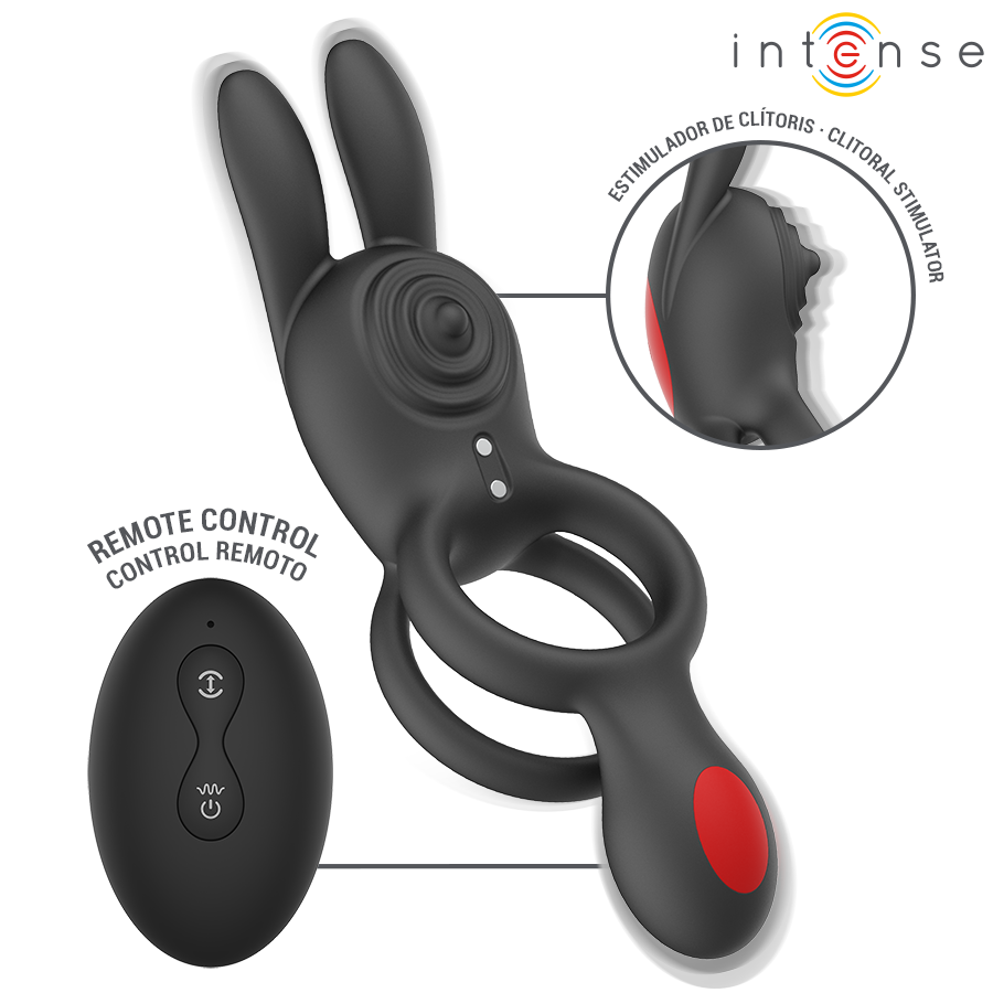 INTENSE - QUINN DOUBLE VIBRATION RING REMOTE CONTROL - Bild 5