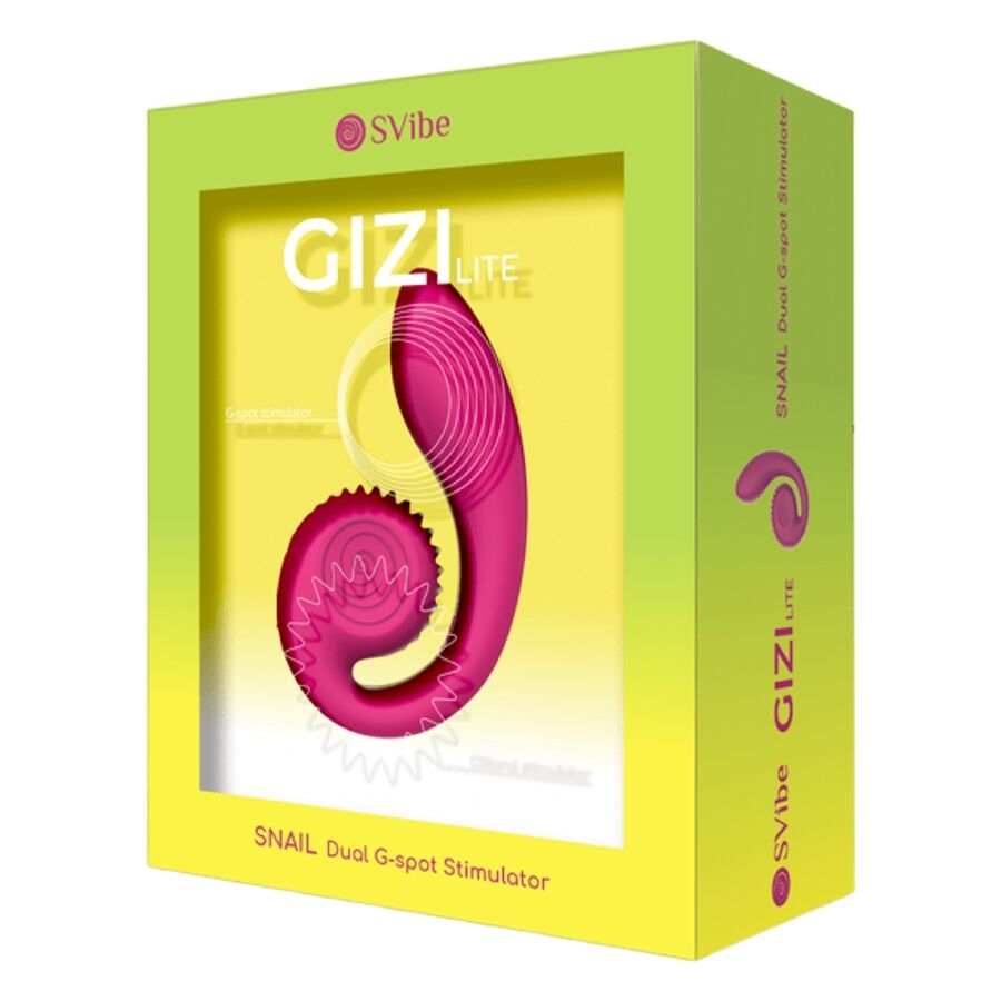 SNAIL VIBE - GIZI LITE DUAL G-SPOT & CLITORAL PINK VIBRATOR - Bild 4