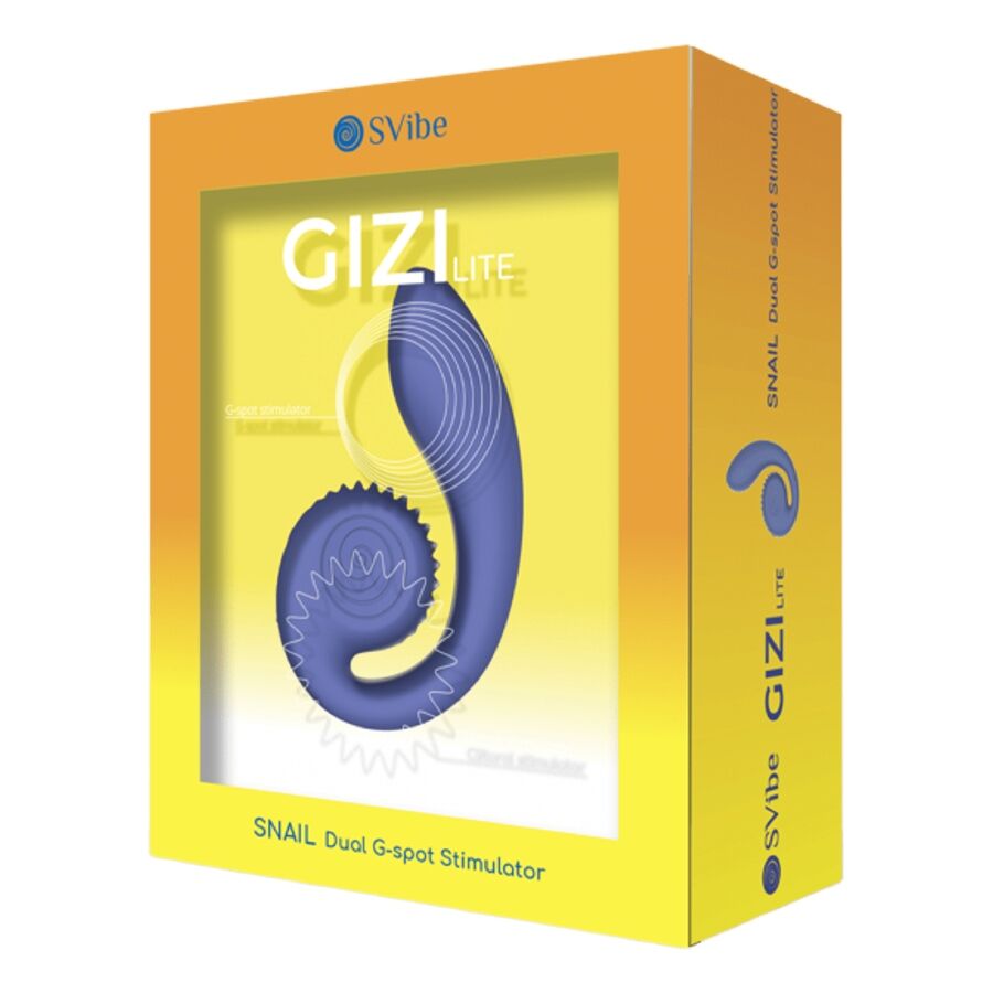 SNAIL VIBE - GIZI LITE DUAL G-SPOT & CLITORAL PURPLE VIBRATOR - Bild 5
