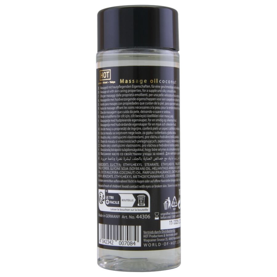Alternative view of HOT - MASSAGE OIL COCONUT 100 ML