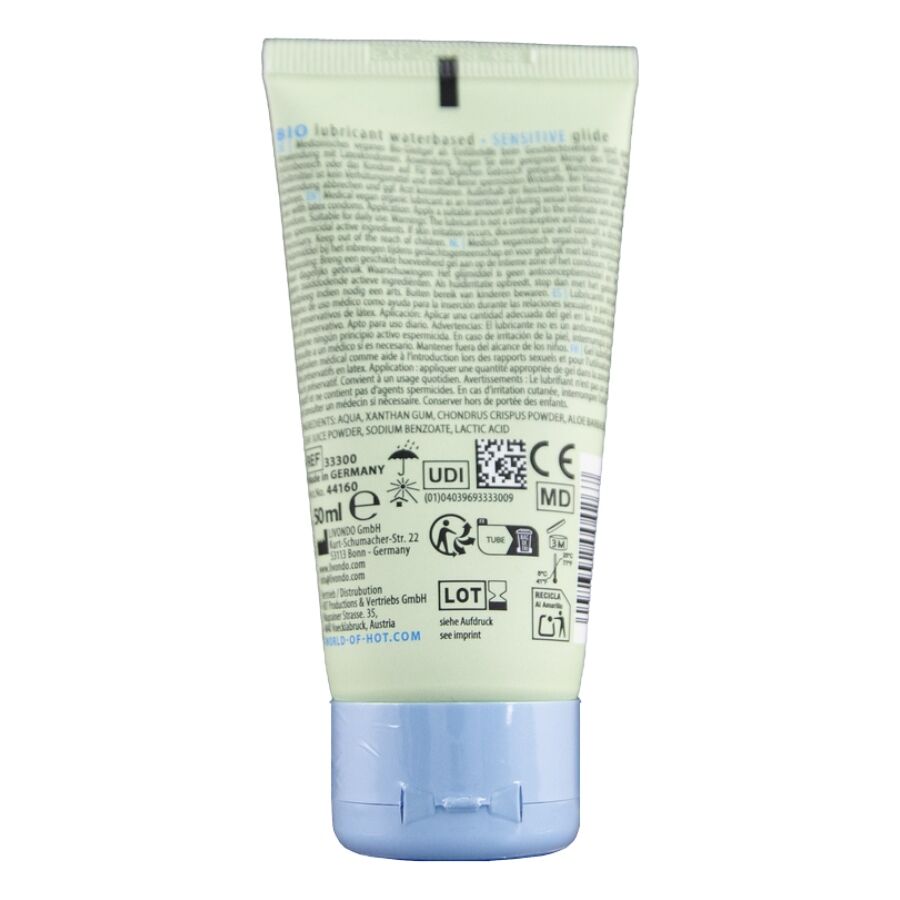 Alternative view of HOT - BIO LUBRICANT WATERBASED SENSITIV 50 ML