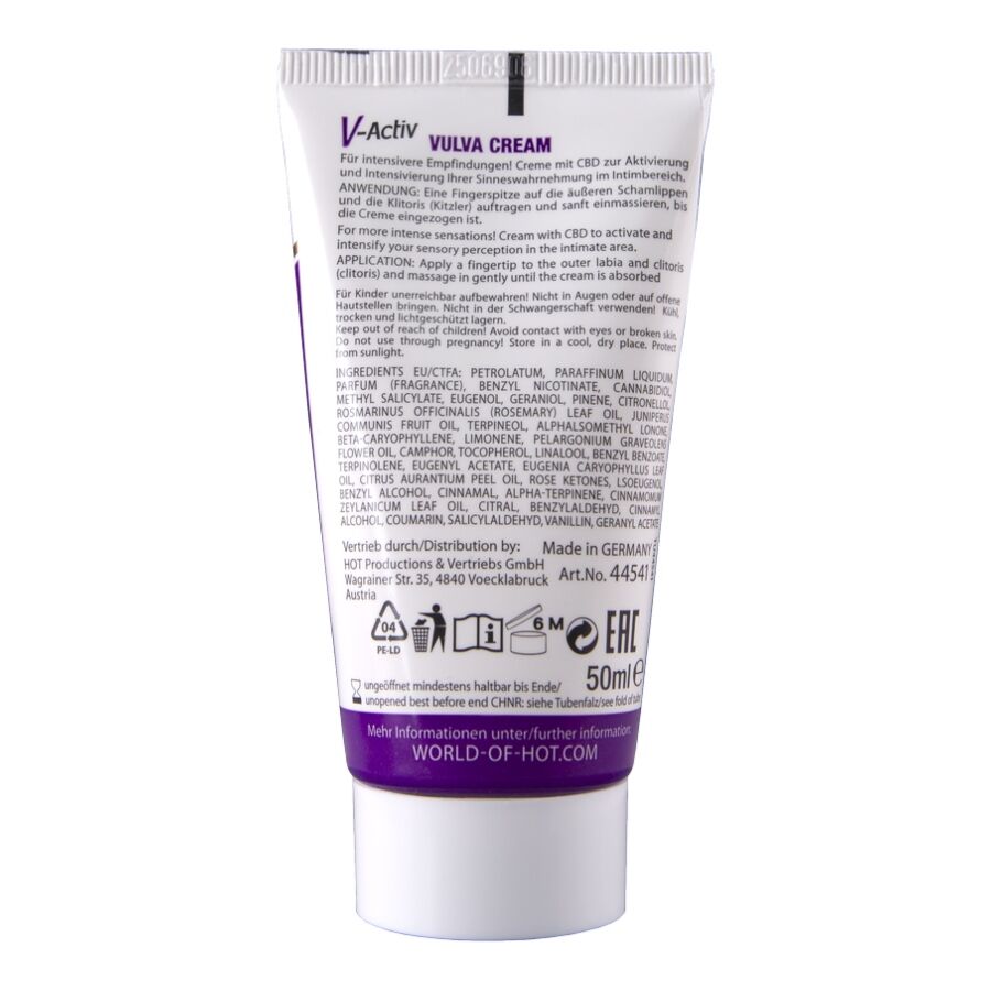 HOT - VULVA CREAM MIT CBD 50ML - Bild 3
