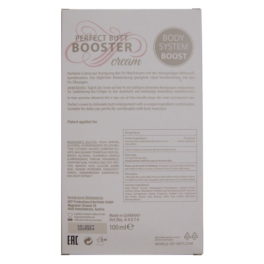HOT - XXL BOOTY BOOSTER CREAM 100 ML - Bild 5