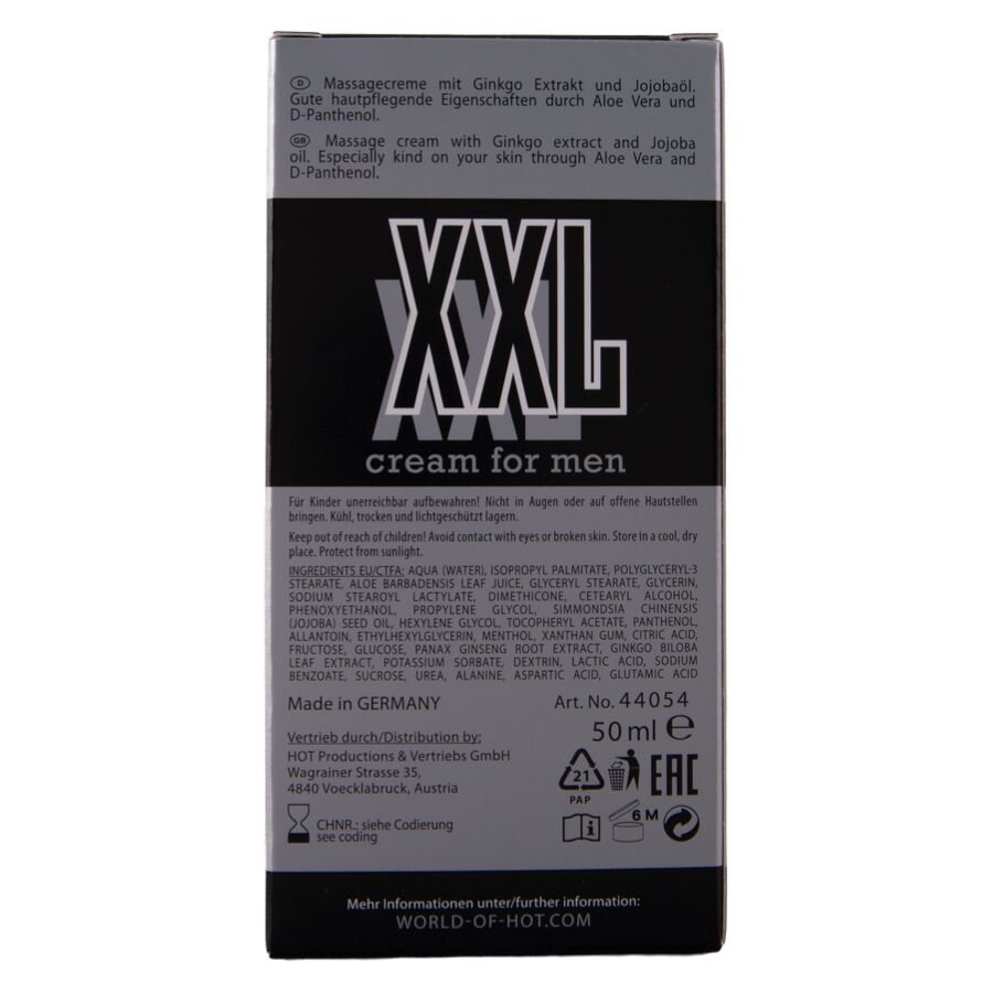HOT - XXL CREAM FOR MEN 50 ML - Bild 4