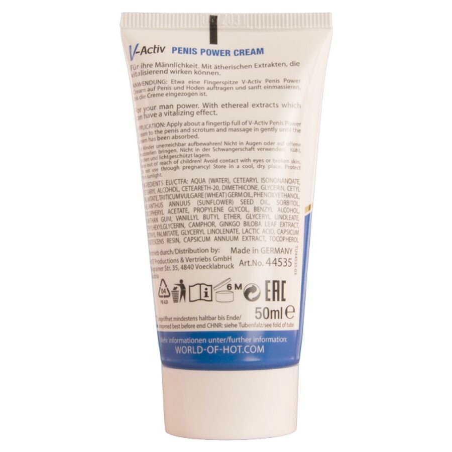 HOT - V-ACTIV PENIS POWER CREAM FOR MEN 50 ML - Bild 7
