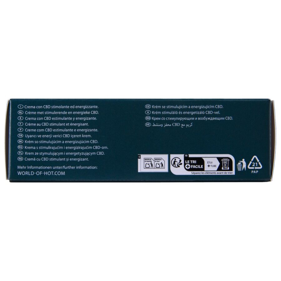 Alternative view of HOT - MASTURBATIONSCREME MIT CBD - UNISEX 100ML