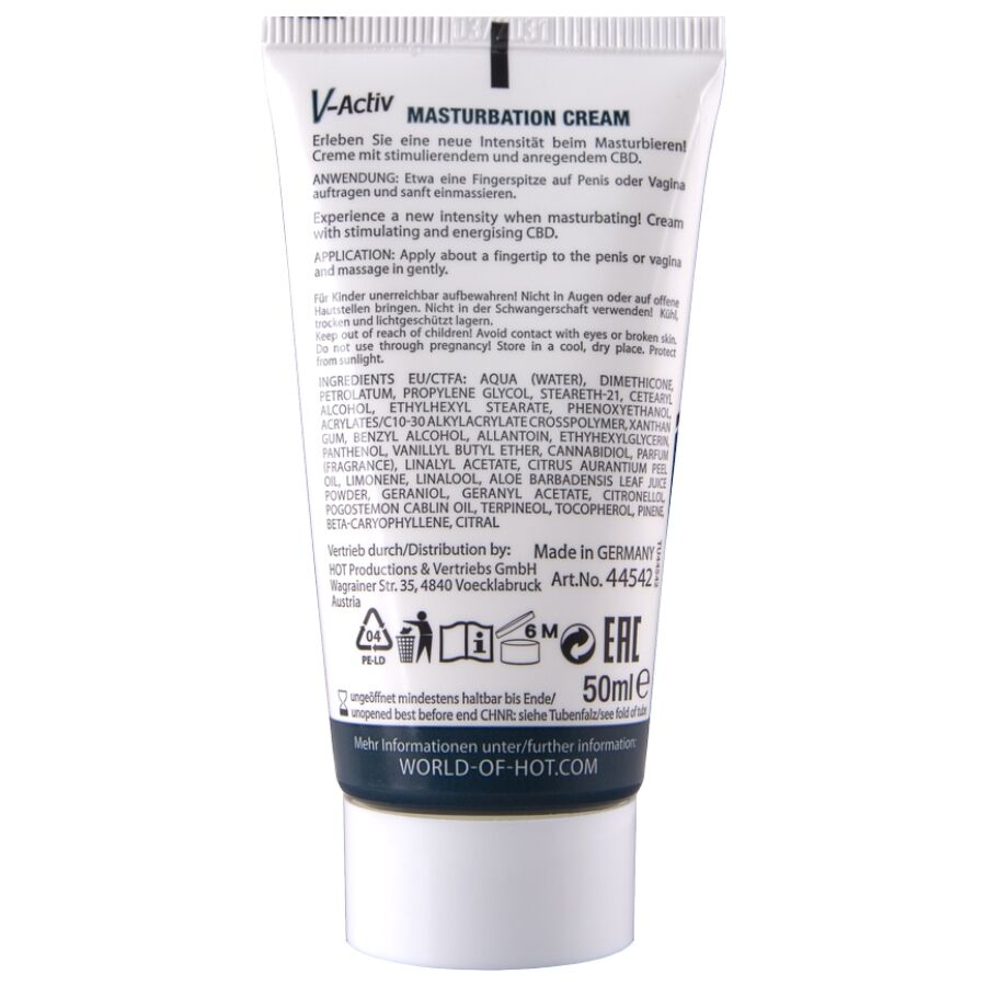 HOT - MASTURBATIONSCREME MIT CBD - UNISEX 100ML - Bild 5
