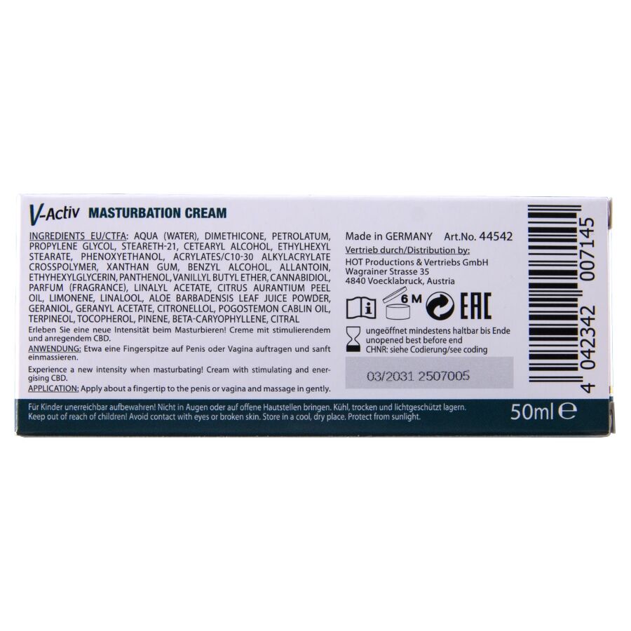 HOT - MASTURBATIONSCREME MIT CBD - UNISEX 100ML - Bild 6