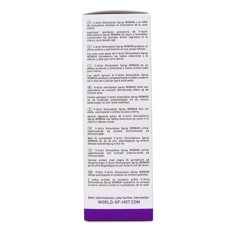 HOT - V-ACTIV STIMULATION SPRAY FOR WOMAN 50 ML - Bild 6