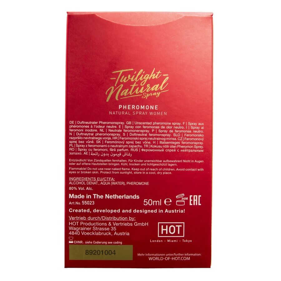 Alternative view of HOT - TWILIGHT PHEROMONE NATURAL WOMEN 50 ML
