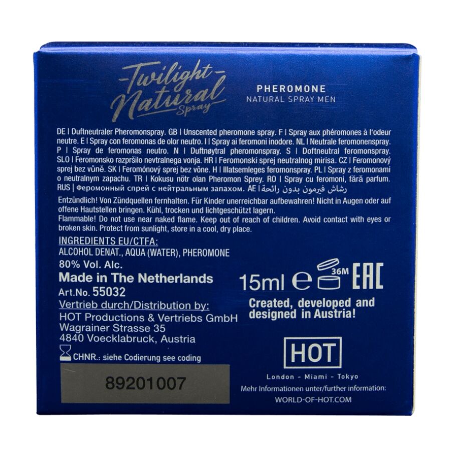 HOT - TWILIGHT PHEROMONE NATURAL MEN 15 ML - Bild 4