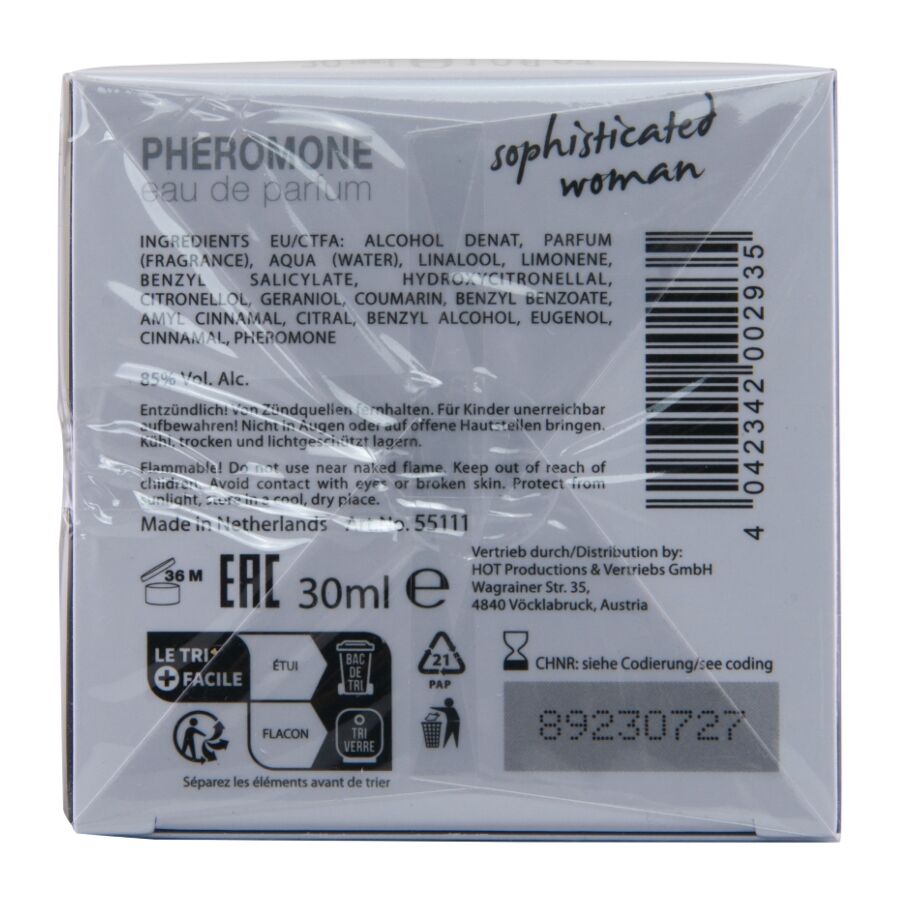 HOT - PHEROMONE PERFUME LONDON SOPHISTICATED WOMAN 30 ML - Bild 6
