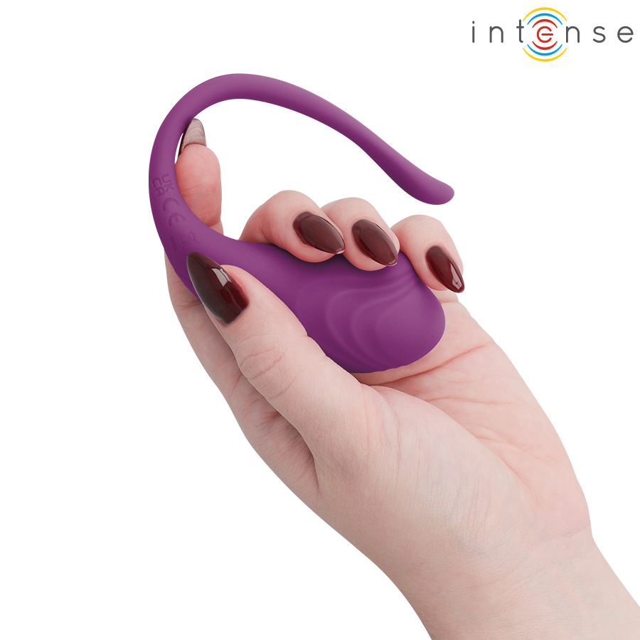 INTENSE - OLIVIA PURPLE VIBRATING EGG WITH REMOTE CONTROL - Bild 4