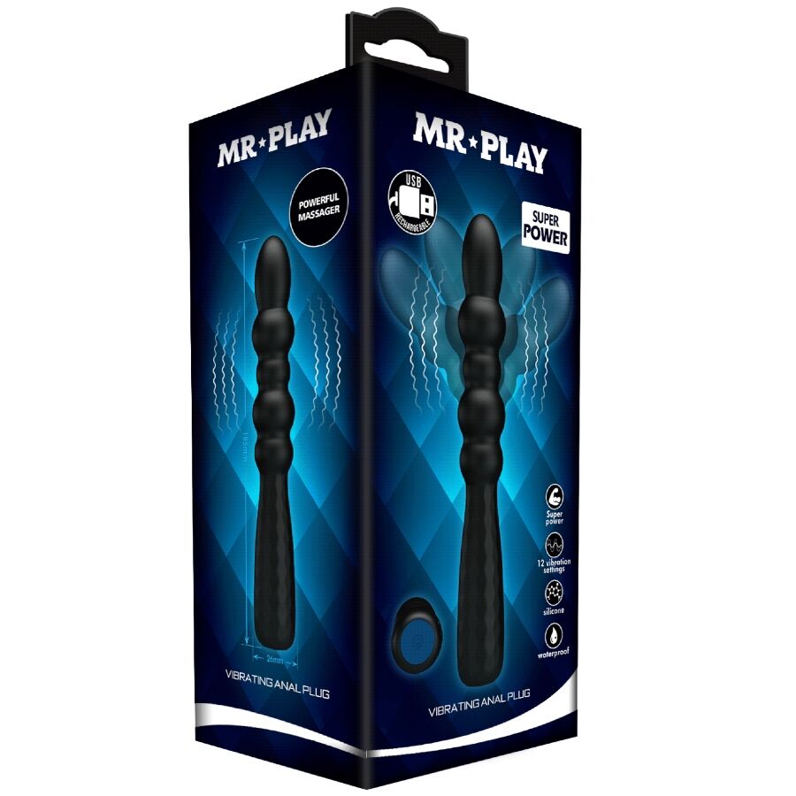 MR PLAY - FLEXIBLE VIBRATING ANAL PLUG - Bild 11