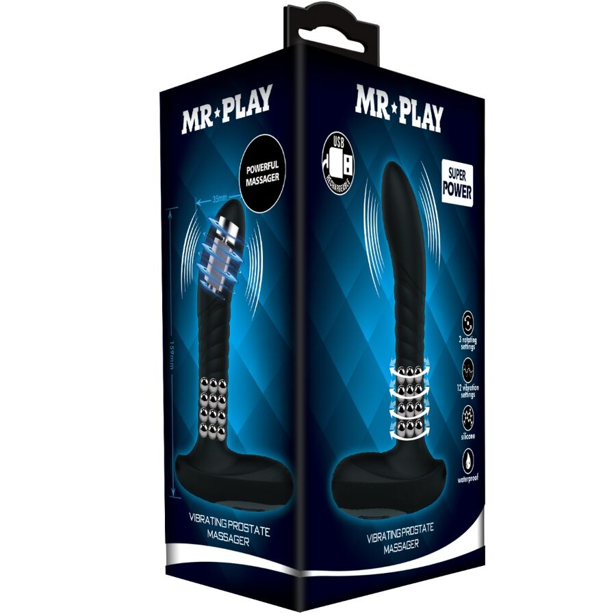 Alternative view of MR PLAY - PROSTATE MASSAGER WITH ROTATION AND VIBRATION