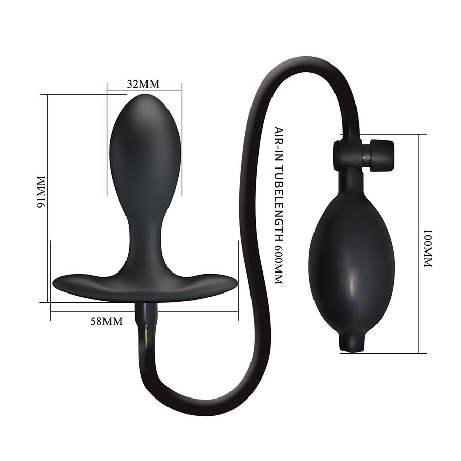 MR PLAY - ADJUSTABLE INFLATABLE ANAL PLUG - Bild 7