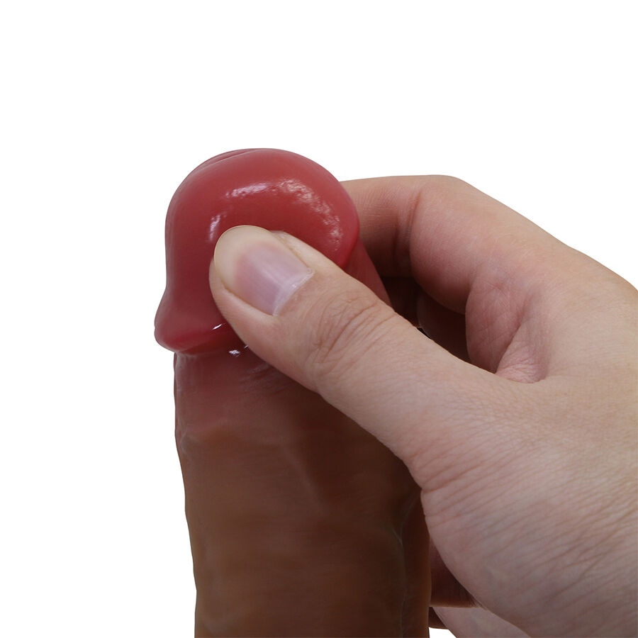 Alternative view of PRETTY LOVE - CURTIS REALISTIC DILDO WITH SUCTION CUP 17.3 CM -Ø- 4.2 CM