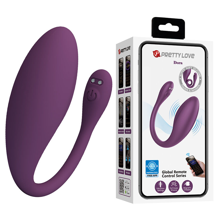 Alternative view of PRETTY LOVE - DORA INVISIBLE VIBRATOR WITH FREE APP