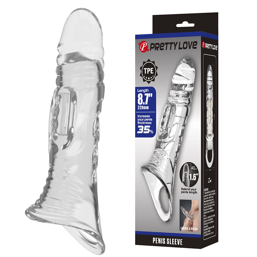 PRETTY LOVE - TRANSPARENT PENIS COVER - Bild 9