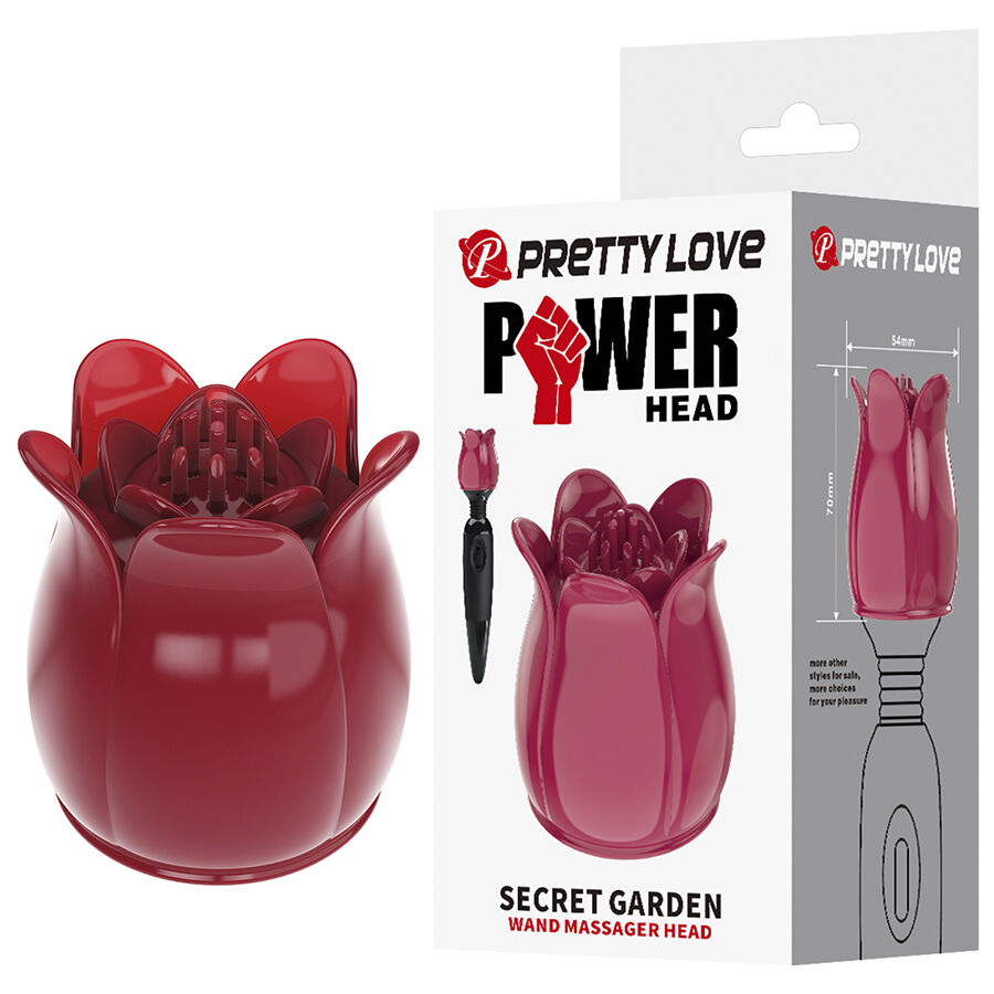 PRETTY LOVE - SECRET GARDEN PINK MASSAGE HEAD - Bild 9