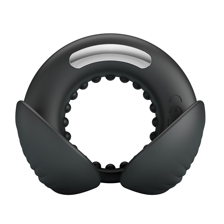 PRETTY LOVE - QUENTIN PENIS RING WITH TESTICULAR STIMULATOR