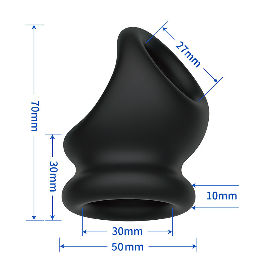 CRAZY BULL - OBERON PENIS AND TESTICLE SUPPORT RING - Bild 3