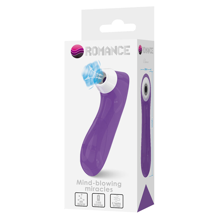 ROMANCE - CLITORAL SUCTION TOOL WITH PULSATION TECHNOLOGY PURPLE - Bild 9