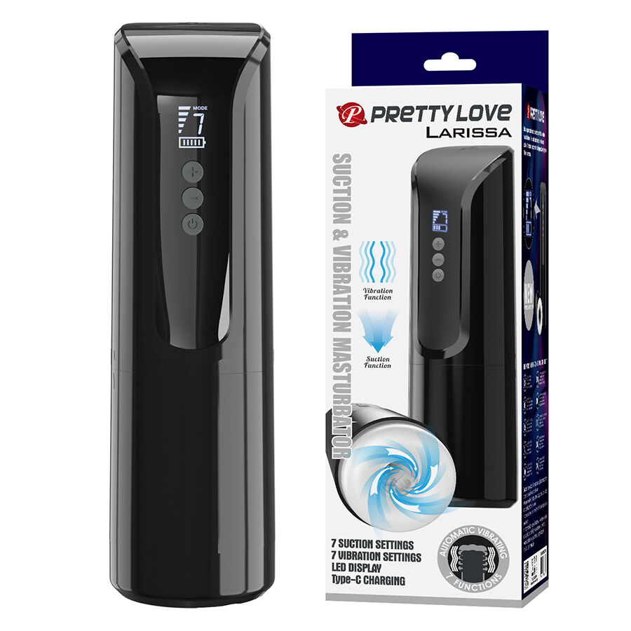 PRETTY LOVE - LARISSA VIBRATING SUCTION MASTURBATOR - Bild 5