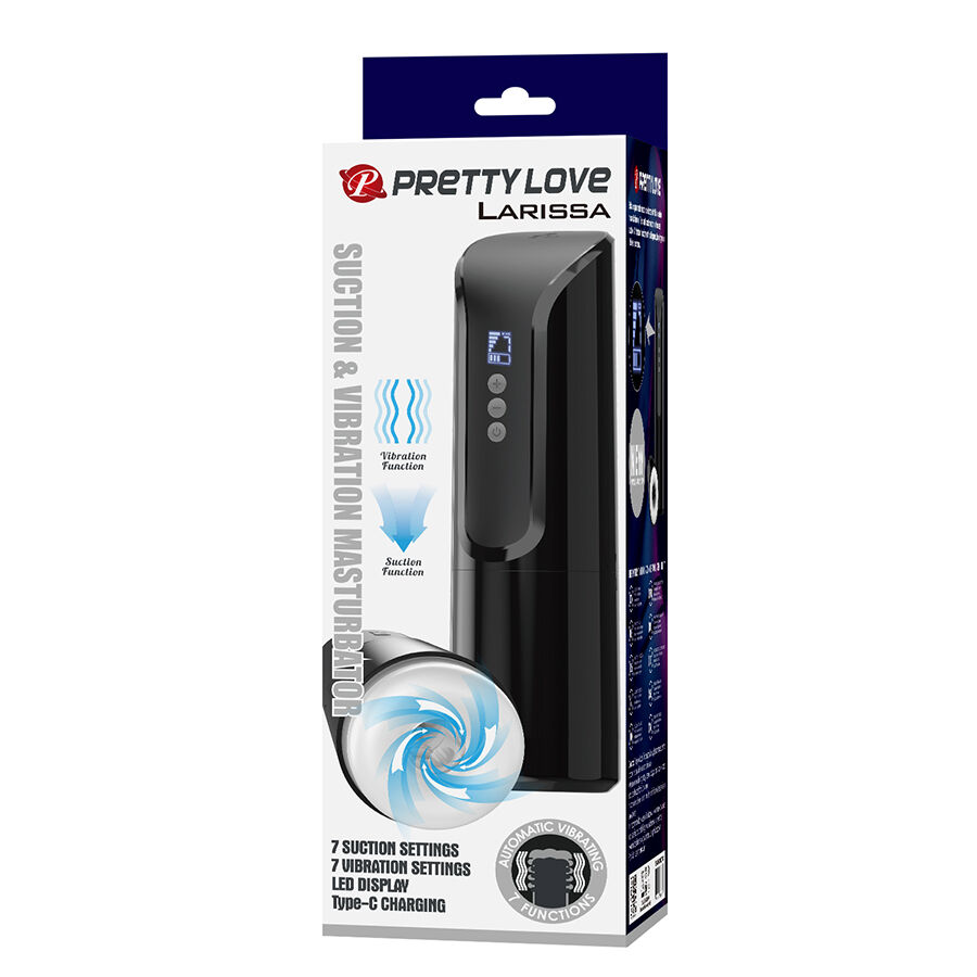 PRETTY LOVE - LARISSA VIBRATING SUCTION MASTURBATOR - Bild 9
