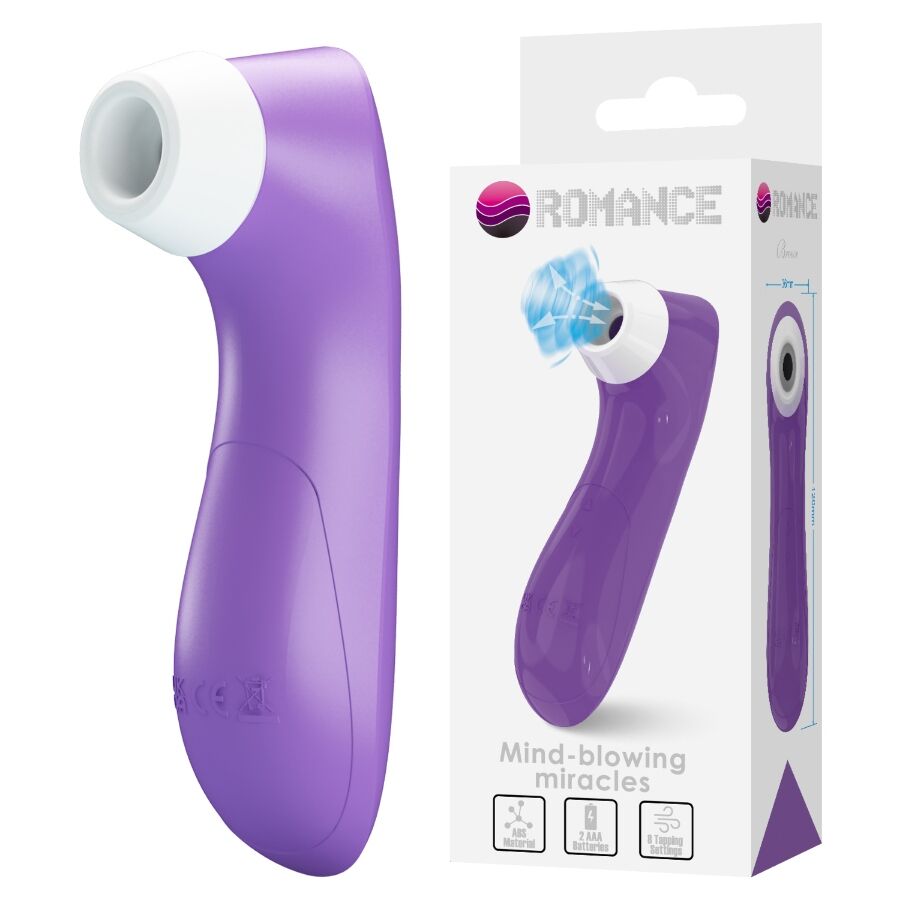 ROMANCE - CLITORAL SUCTION TOOL WITH PULSATION TECHNOLOGY PURPLE - Bild 7
