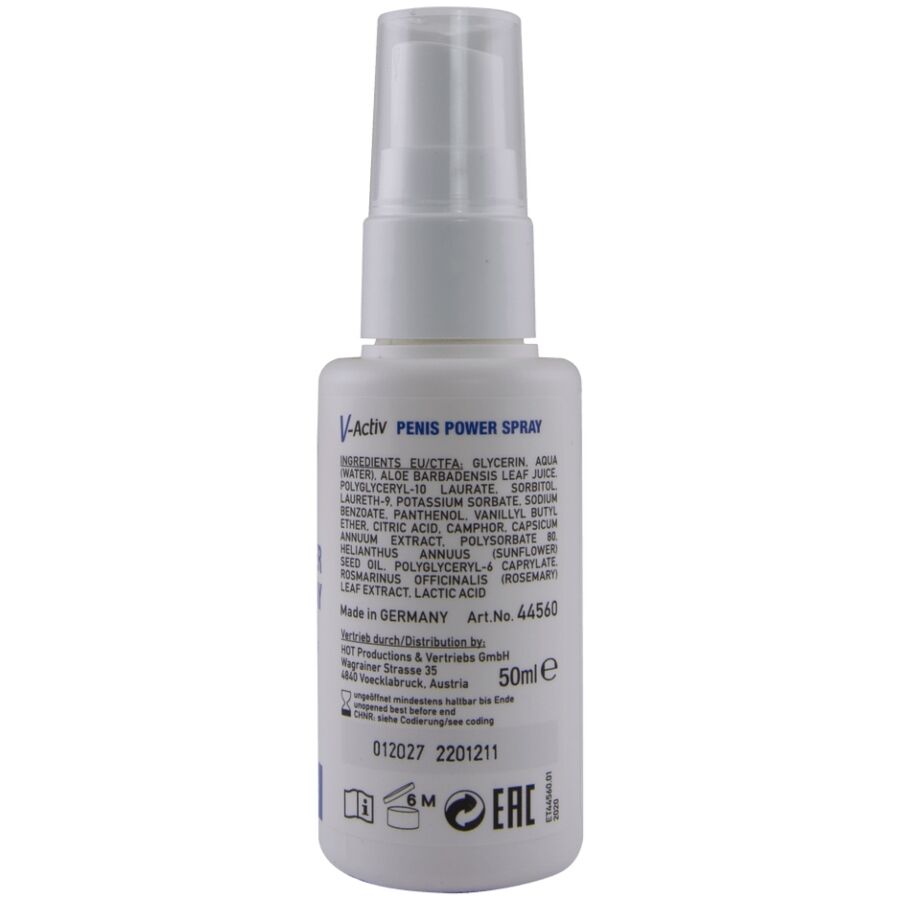 HOT - V-ACTIV PENIS POWER SPRAY FOR MEN 50 ML - Bild 3