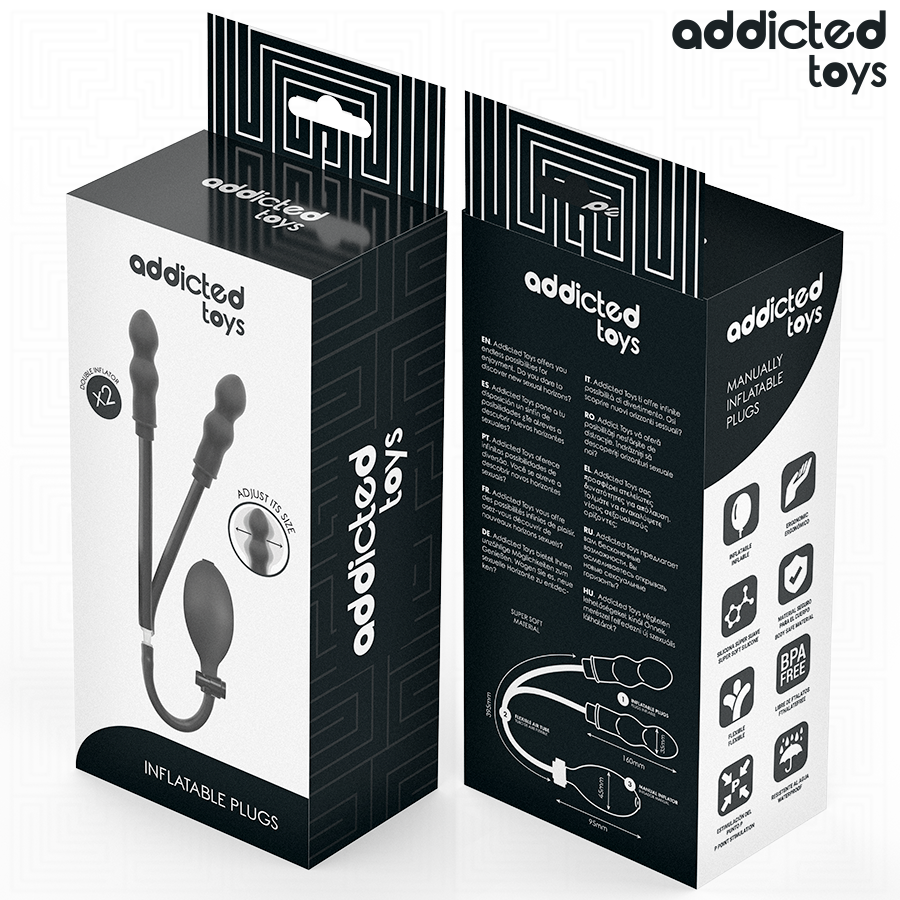 ADDICTED TOYS - INFLATABLE DOUBLE BUTT PLUG MODEL 1 - Bild 7