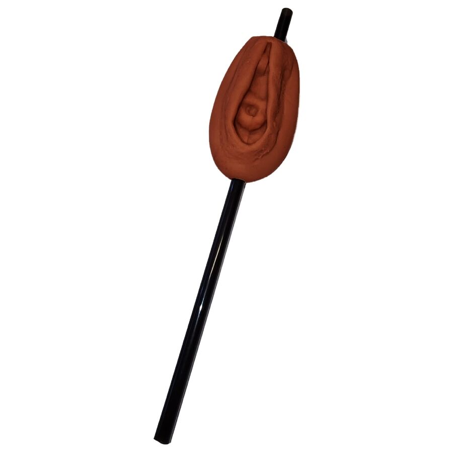DIABLO PICANTE - VAGINA STRAW DARK TONE
