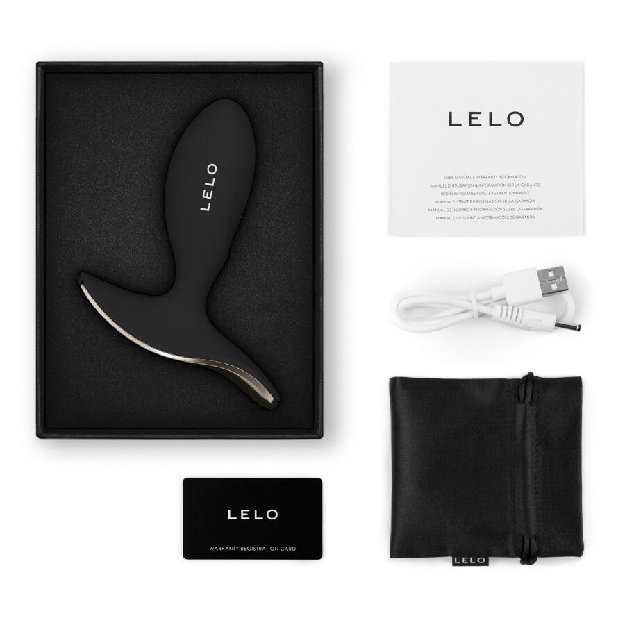 LELO - SURFER 2 UNISEX ANAL VIBRATING PLUG BLACK - Bild 3